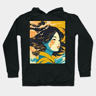 Vintage Vietnamese Girl Hoodie